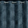 ZATEMŇOVACÍ ZÁVĚS NA KROUŽCÍCH ALETA 135X250 CM TMAVĚMODRÁ
