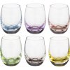 bohemia rainbow kieliszek 60ml wodka kpl 6 szt