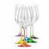bohemia rainbow kieliszek 350ml wino kpl 6 szt