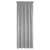 ZÁVĚS NA PÁSCE AGIS 140X270 CM STŘÍBRNÁ