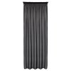 ZÁVĚS NA PÁSCE AGIS 140X270 CM ČERNÁ