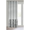 ZATEMŇOVACÍ ZÁVĚS NA KROUŽCÍCH DANI 140X250 CM STŘÍBRNÁ