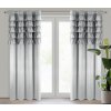 ZATEMŇOVACÍ ZÁVĚS NA KROUŽCÍCH AURA 140X250 CM STŘÍBRNÁ