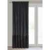 ZATEMŇOVACÍ ZÁVĚS NA PÁSCE MARION 2 140X270 CM ČERNÁ