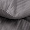 SATÉNOVÉ POVLEČENÍ VERA 160X200 CM, 2 KS 70X80 CM ŠEDÉ