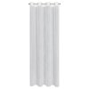 ZÁCLONA NA KROUŽČÍCH AMIRA 140X250 CM BÍLÁ