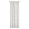 ZÁCLONA NA PÁSCE DAISY 140X270 CM BÍLÁ