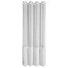 ZÁCLONA NA KROUŽCÍCH MARION 140X250 CM BÍLÁ