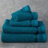 FROTÉ RUČNÍK ABBIE 30X50 CM TYRKYSOVÁ