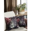 DEKORAČNÍ POVLAK NA POLŠTÁŘ VELVET 131 45X45 CM KVĚTY