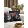 DEKORAČNÍ POVLAK NA POLŠTÁŘ VELVET 137 45X45 CM KVĚTY