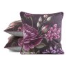 DEKORAČNÍ POVLAK NA POLŠTÁŘ VELVET 120 45X45 CM KVĚTY