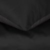 SATÉNOVÉ POVLEČENÍ NOVA3 200X220 CM, 2KS 70X80 CM ČERNÉ