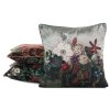 DEKORAČNÍ POVLAK NA POLŠTÁŘ VELVET 45X45 CM KVĚTY