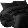 posciel satyna bawelniana czarny 04000966 180x200