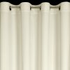 ZATEMŇOVACÍ ZÁVĚS NA KROUŽCÍCH ANTARA 140X270 CM KRÉMOVÁ