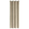 ZATEMŇOVACÍ ZÁVĚS NA KROUŽCÍCH ANTARA 140X270 CM SVĚTLEBÉŽOVÁ