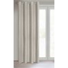 ZÁVĚS NA KROUŽCÍCH MADISON 140X250 CM BÉŽOVÁ