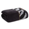 BAVLNĚNÝ RUČNÍK EVA MINGE22 50X90 CM ČERNÁ