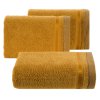 FROTÉ RUČNÍK ABBIE 30X50 CM TMAVĚŽLUTÁ