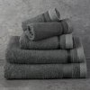 FROTÉ RUČNÍK ABBIE 30X50 CM TMAVĚŠEDÁ