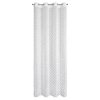 ZÁVĚS NA KROUŽCÍCH AURELIA 135X250 CM BÍLÁ