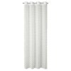 ZÁVĚS NA KROUŽCÍCH AURELIA 135X250 CM KRÉMOVÁ