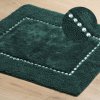 PŘEDLOŽKA DO KOUPELNY CHIC 50X70 CM TMAVĚZELENÁ