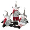 VÁNOČNÍ DEKORAČNÍ FIGURKA REINDEER 60 CM VÍCEBAREVNÁ