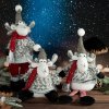 VÁNOČNÍ DEKORAČNÍ FIGURKA REINDEER 60 CM VÍCEBAREVNÁ
