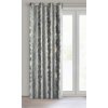 ZATEMŇOVACÍ ZÁVĚS NA KROUŽCÍCH MELODY 140X250 CM ŠEDÁ