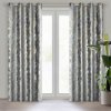 ZATEMŇOVACÍ ZÁVĚS NA KROUŽCÍCH MELODY 140X250 CM ŠEDÁ