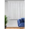 ZÁCLONA NA PÁSCE REBECCA 400X150 CM BÍLÁ