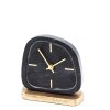 DEKORAČNÍ HODINY 306 SADA 8 KS 17X5X17 CM ČERNÁ