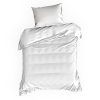 MAKOSATENOVÉ POVLEČENÍ DELIA 200X220 CM, 2KS 70X80 CM BÍLÉ