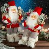 VÁNOČNÍ FIGURKA SANTA 80 CM ČERVENÁ