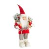 VÁNOČNÍ FIGURKA SANTA 40 CM ČERVENÁ