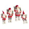 VÁNOČNÍ FIGURKA SANTA 40 CM ČERVENÁ