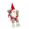 VÁNOČNÍ FIGURKA SANTA 40 CM ČERVENÁ