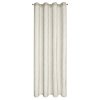 ZÁCLONA NA KROUŽCÍCH CYNTIA 140X250 CM KRÉMOVÁ
