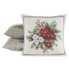 VÁNOČNÍ GOBELÍNOVÁ DEKORAČNÍ POVLAK NA POLŠTÁŘ MERRY5 45X45 CM VZOROVANÁ