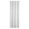 ZÁCLONA NA KROUŽCÍCH FELICJA 140X250 CM BÍLÁ