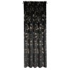 ZATEMŇOVACÍ ZÁVĚS NA PÁSCE SELENA 140X270 CM VZOROVANÁ