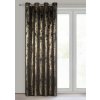 ZATEMŇOVACÍ ZÁVĚS NA KROUŽCÍCH RENIA 140X250 CM VZOROVANÁ