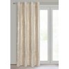 ZATEMŇOVACÍ ZÁVĚS NA KROUŽCÍCH RENIA 140X250 CM VZOROVANÁ