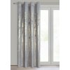 ZATEMŇOVACÍ ZÁVĚS NA KROUŽCÍCH RENIA 140X250 CM VZOROVANÁ