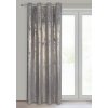 ZATEMŇOVACÍ ZÁVĚS NA KROUŽCÍCH RENIA 140X250 CM VZOROVANÁ