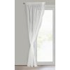 ZÁCLONA NA PÁSCE LARISA SADA 2KS 140X270 CM BÍLÁ