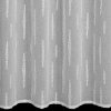 ZÁVĚS NA KROUŽCÍCH ALENI 140X250 CM STŘÍBRNÁ