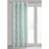 ZÁVĚS NA KROUŽCÍCH ALENI 140X250 CM MENTOLOVÁ